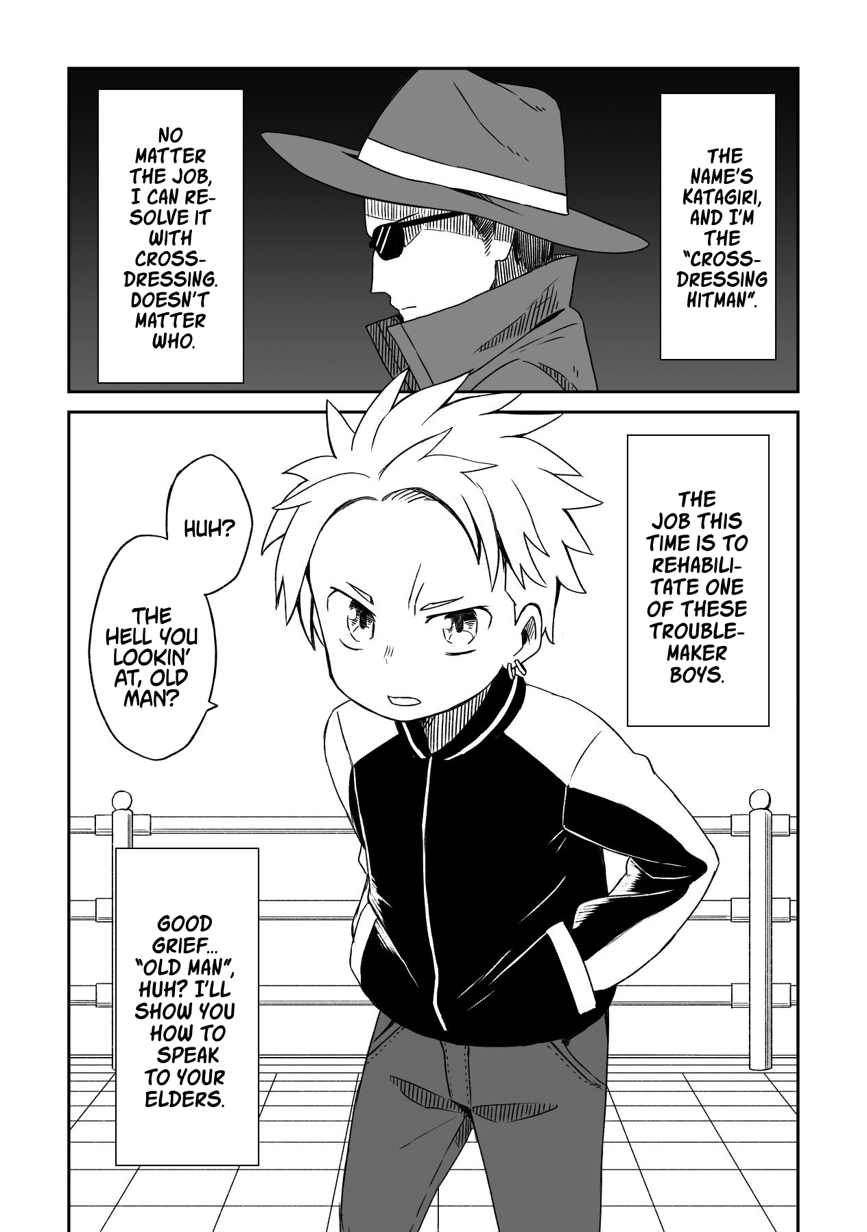 Crossdressing Hitman Chapter 1 #1