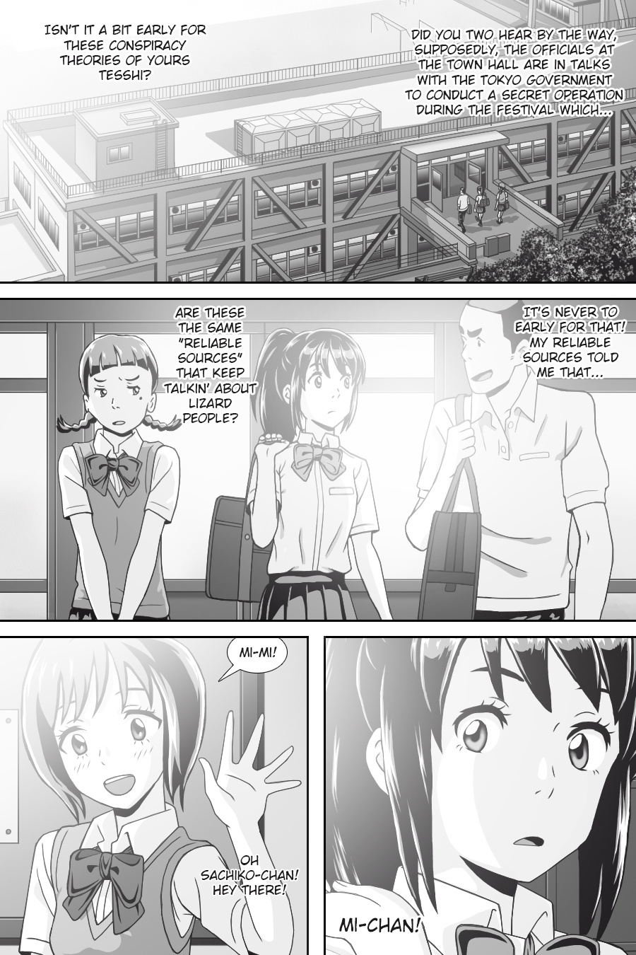 Kimi No Na Wa - Thoughts & Dreams (Doujinshi) Chapter 9 #13