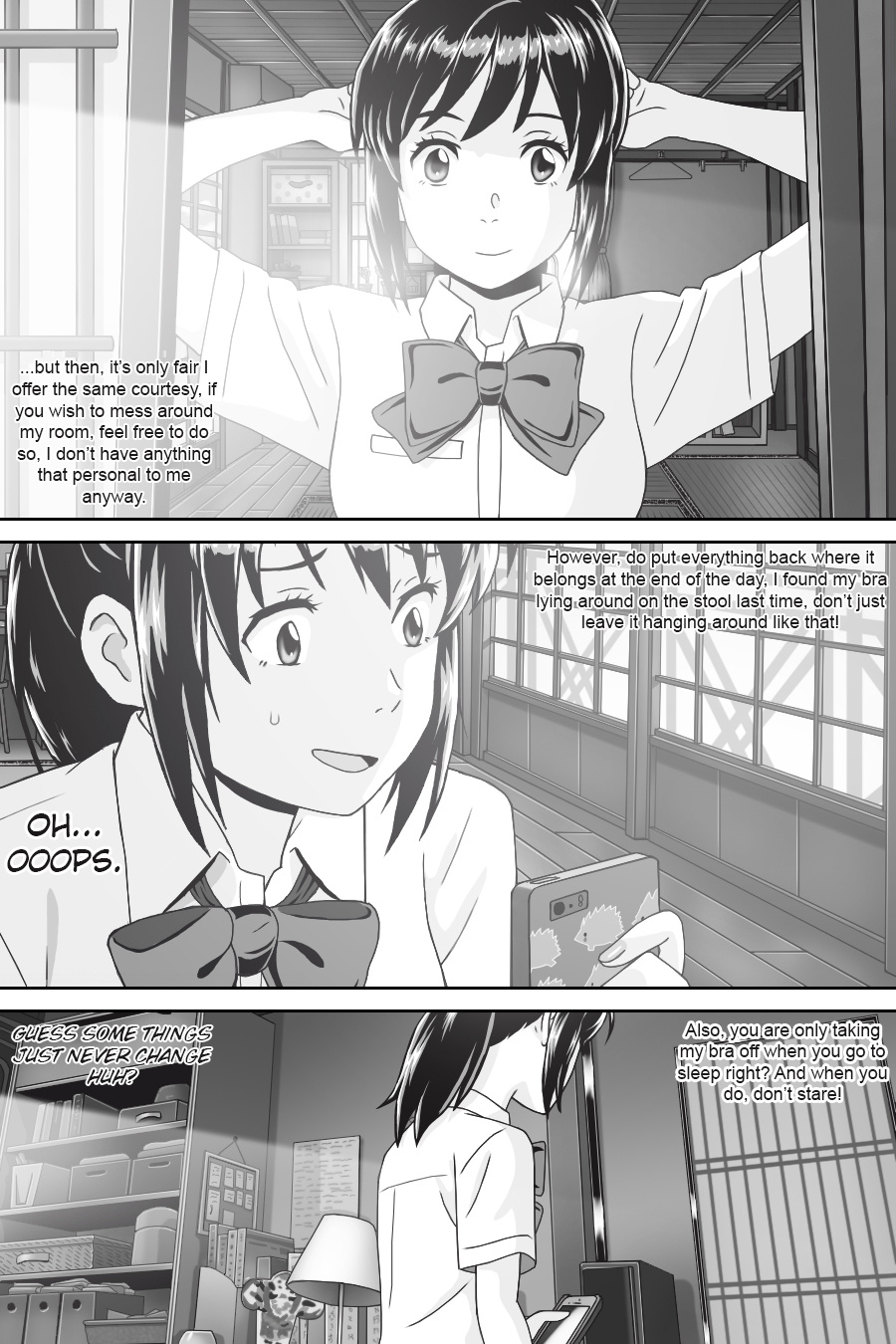 Kimi No Na Wa - Thoughts & Dreams (Doujinshi) Chapter 7 #7