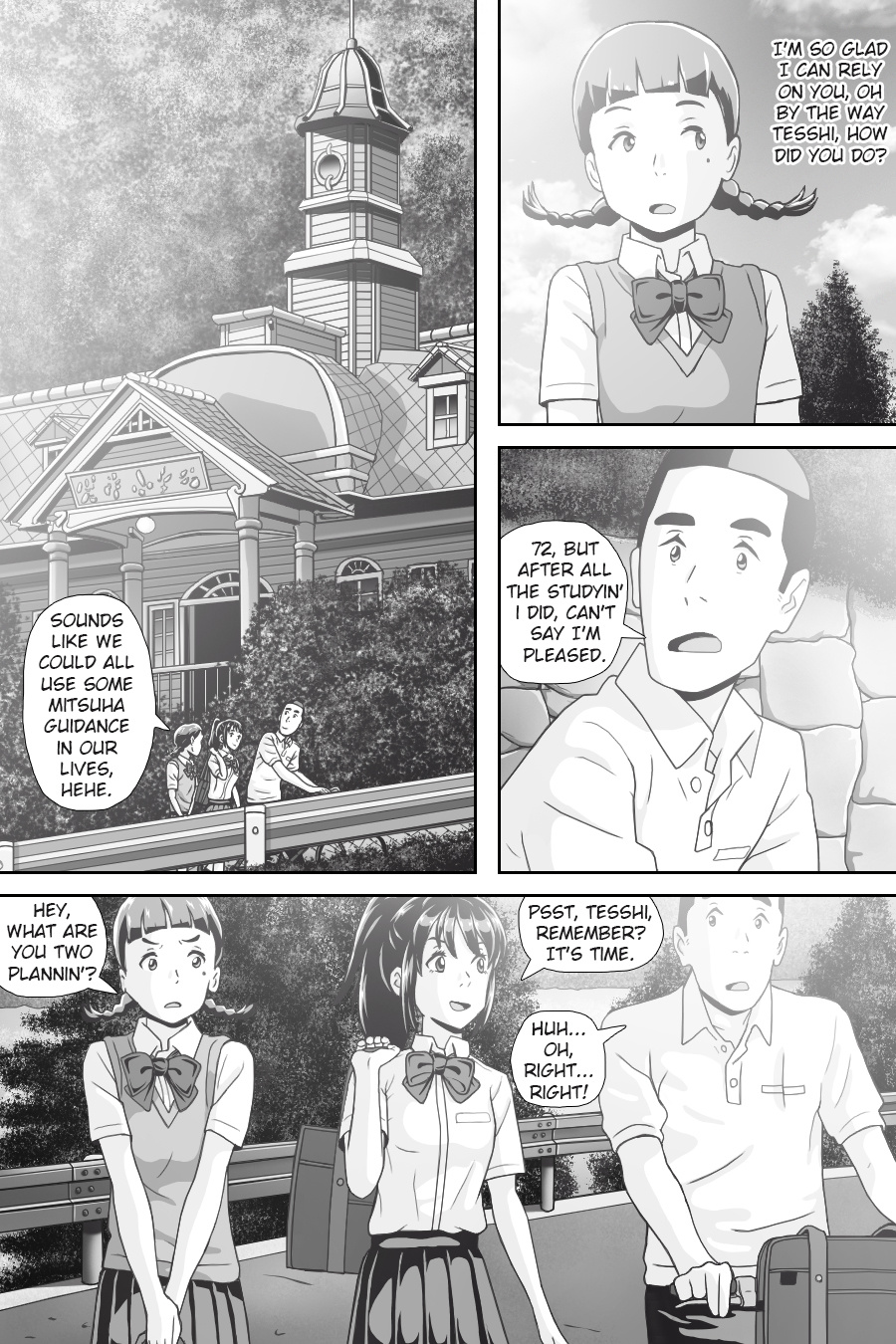 Kimi No Na Wa - Thoughts & Dreams (Doujinshi) Chapter 7 #35