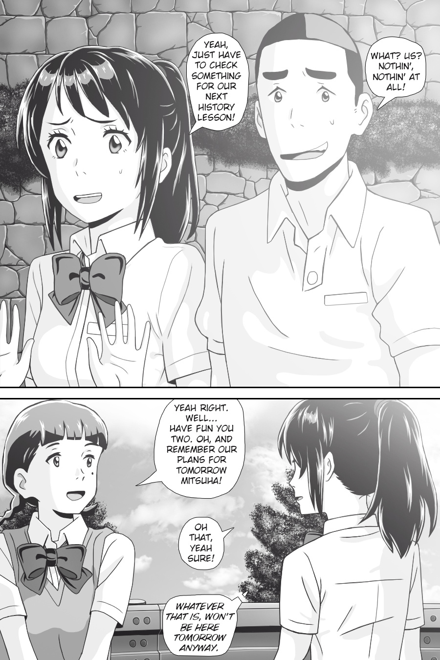 Kimi No Na Wa - Thoughts & Dreams (Doujinshi) Chapter 7 #36