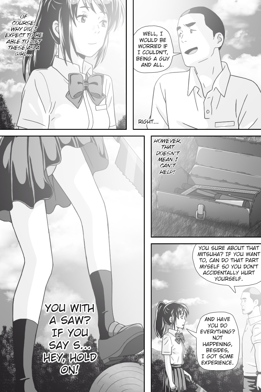 Kimi No Na Wa - Thoughts & Dreams (Doujinshi) Chapter 7 #39