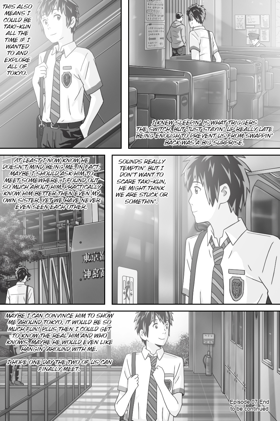 Kimi No Na Wa - Thoughts & Dreams (Doujinshi) Chapter 7 #49