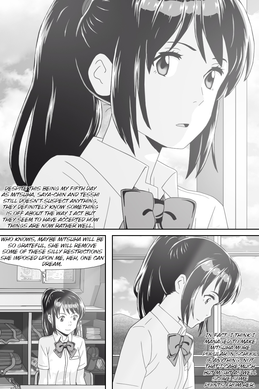 Kimi No Na Wa - Thoughts & Dreams (Doujinshi) Chapter 5 #18