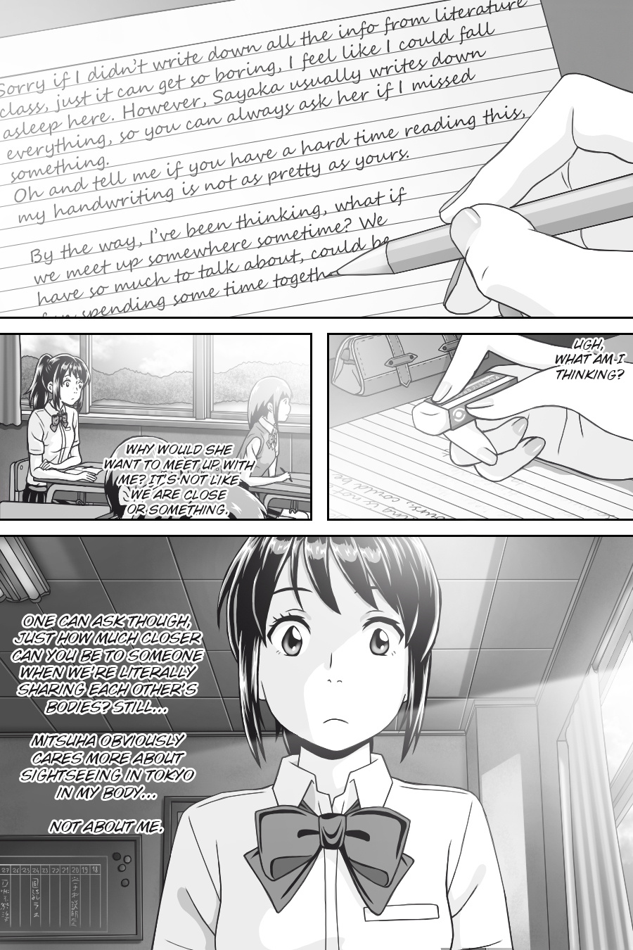 Kimi No Na Wa - Thoughts & Dreams (Doujinshi) Chapter 8 #30