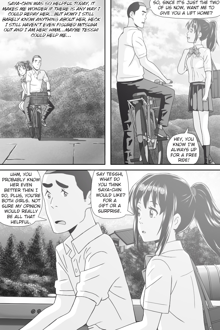 Kimi No Na Wa - Thoughts & Dreams (Doujinshi) Chapter 6 #23