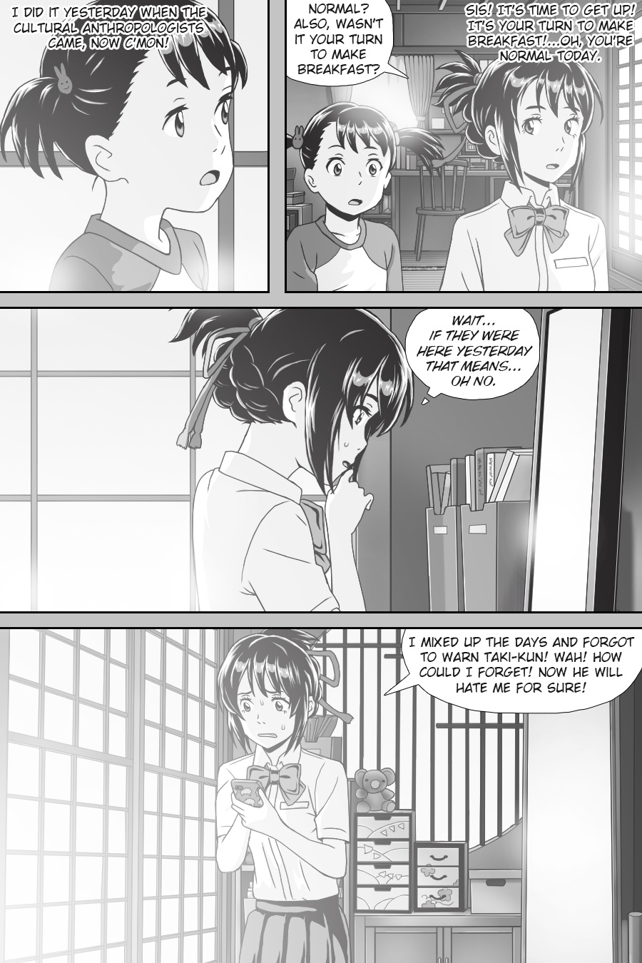 Kimi No Na Wa - Thoughts & Dreams (Doujinshi) Chapter 6 #47