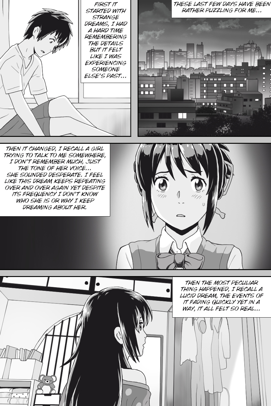 Kimi No Na Wa - Thoughts & Dreams (Doujinshi) Chapter 3 #3