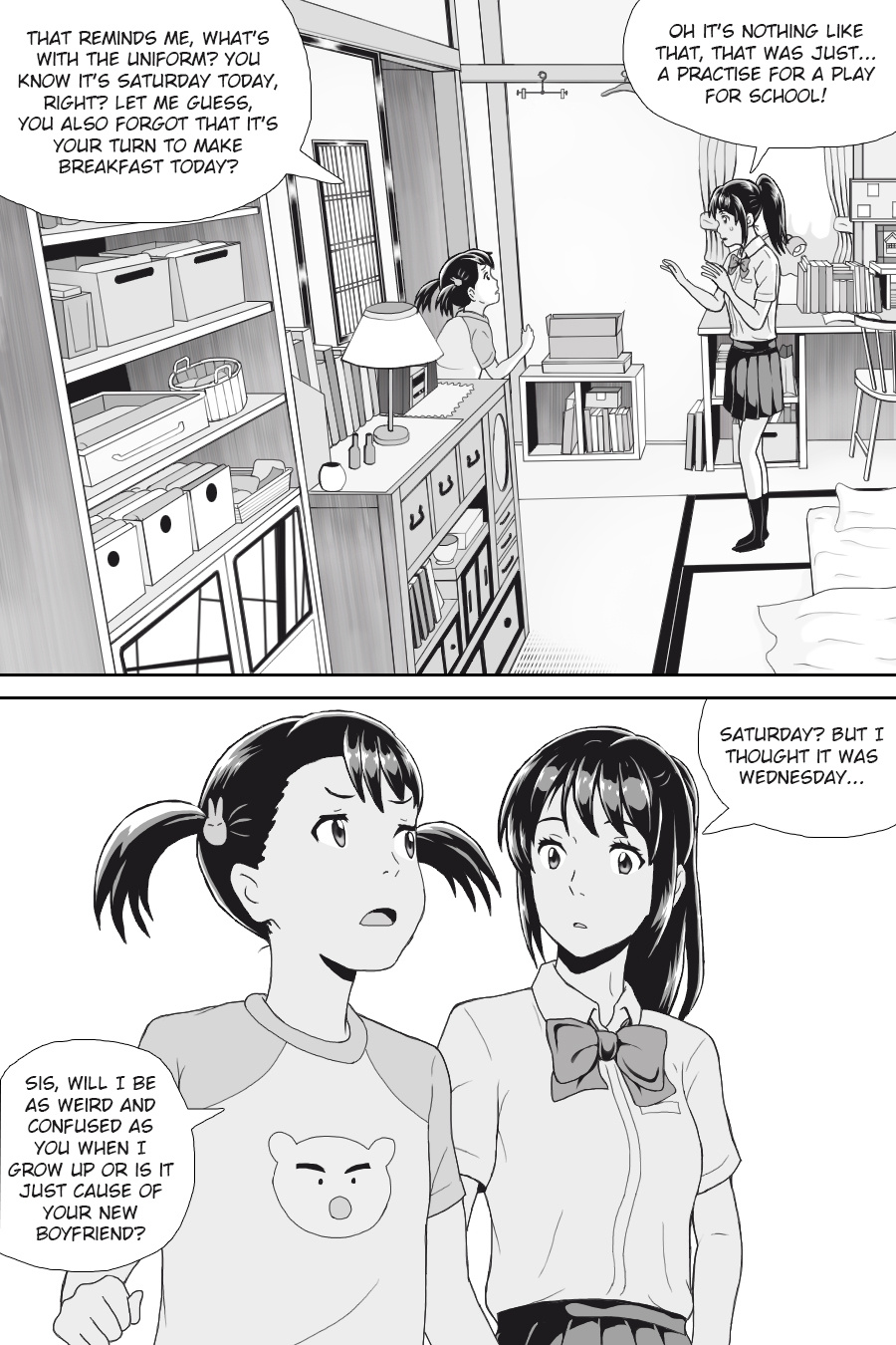 Kimi No Na Wa - Thoughts & Dreams (Doujinshi) Chapter 3 #17