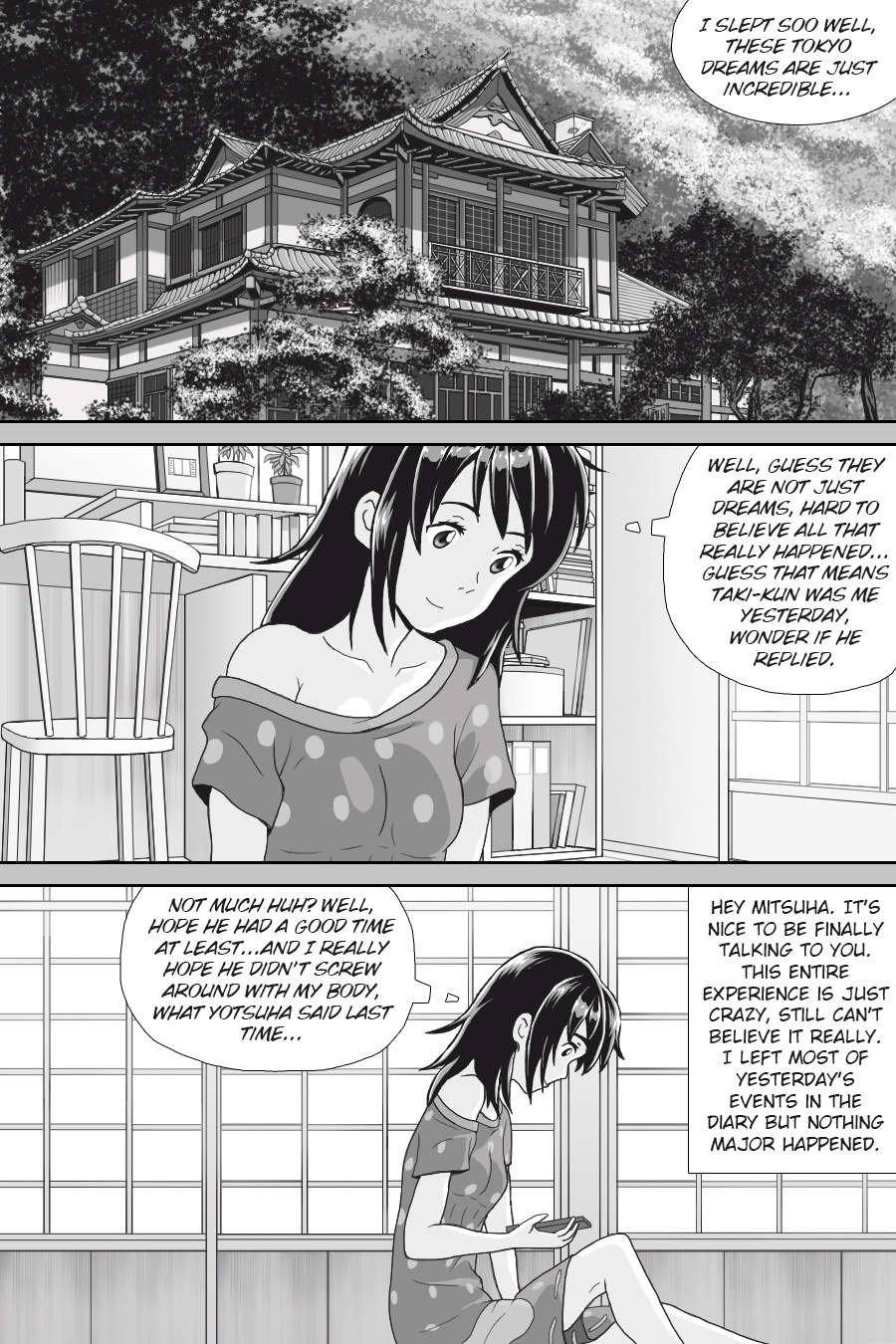 Kimi No Na Wa - Thoughts & Dreams (Doujinshi) Chapter 3 #39