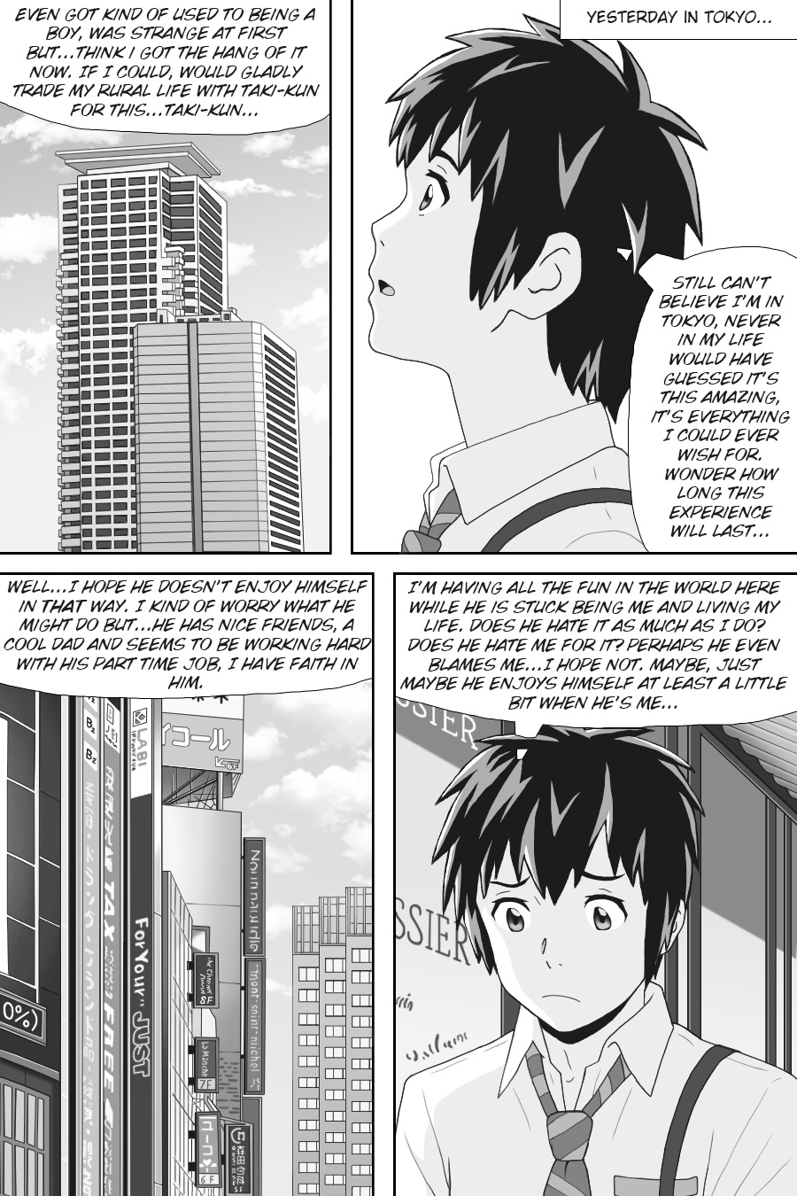 Kimi No Na Wa - Thoughts & Dreams (Doujinshi) Chapter 3 #42