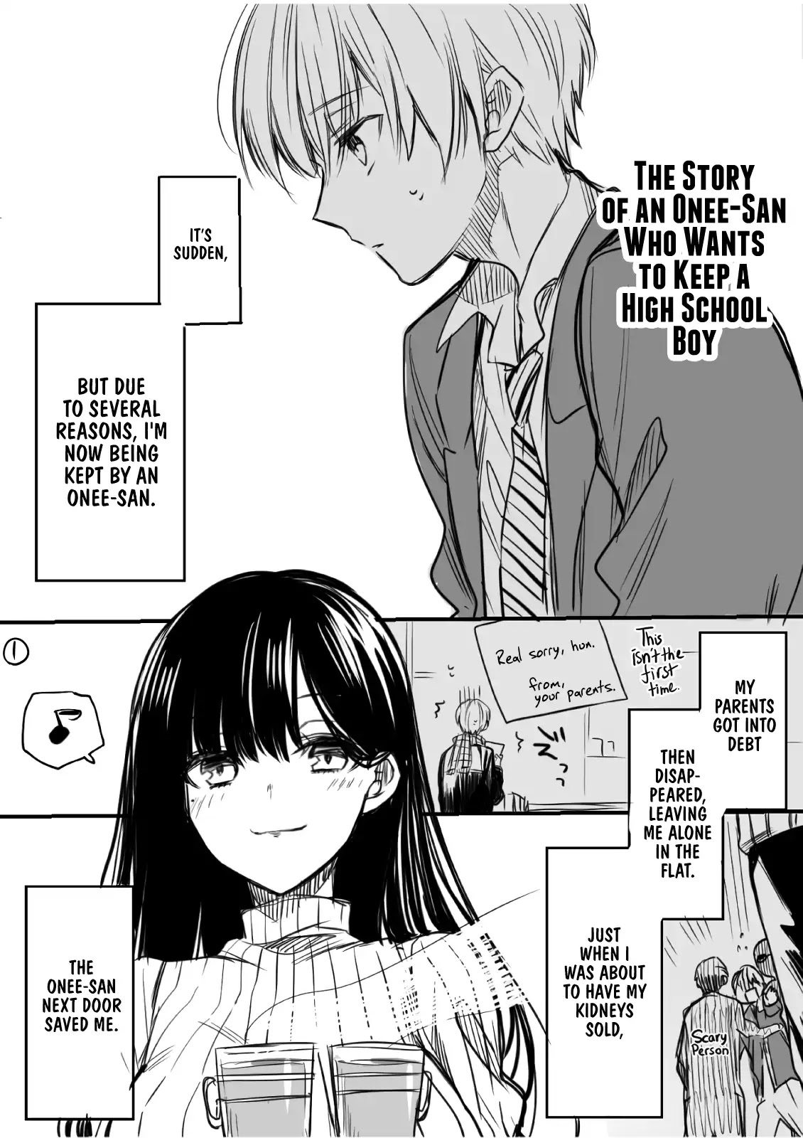 The Story Of An Onee-San Who Wants To Keep A High School Boy Chapter 1 #1