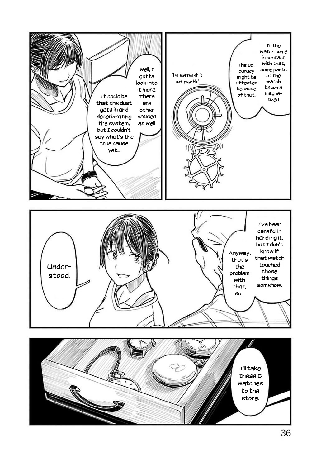 Kanmuri-San's Watch Workshop Chapter 8 #12