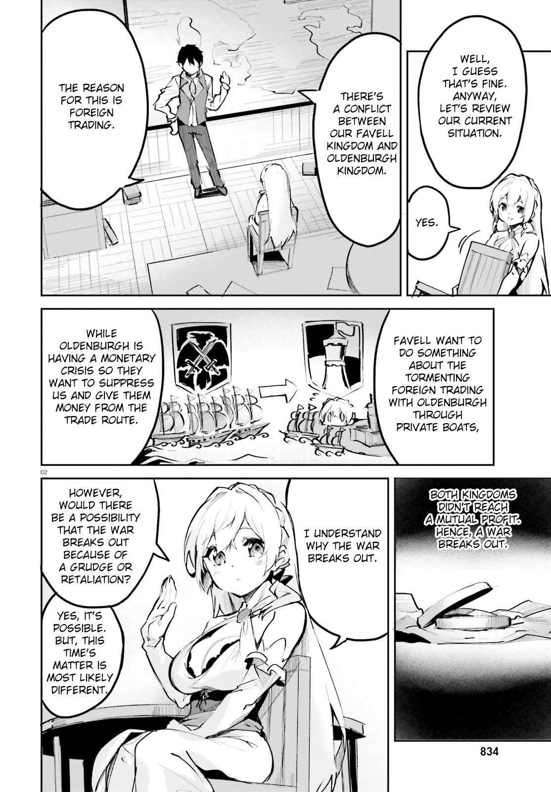 Suuji De Sukuu! Jyakushou Kokka Chapter 4.1 #2