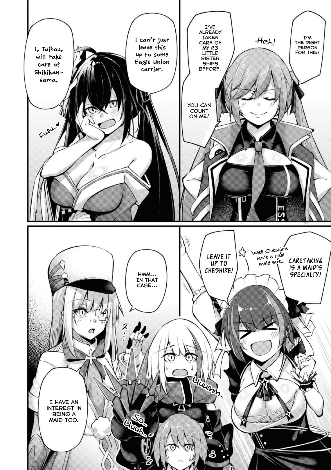 Azur Lane Comic Anthology Breaking!! Chapter 91 #4