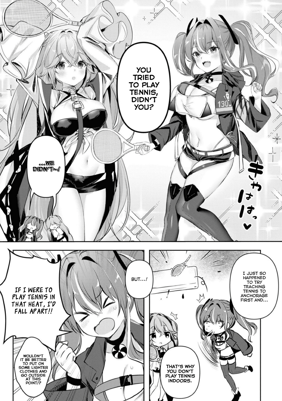 Azur Lane Comic Anthology Breaking!! Chapter 84 #3