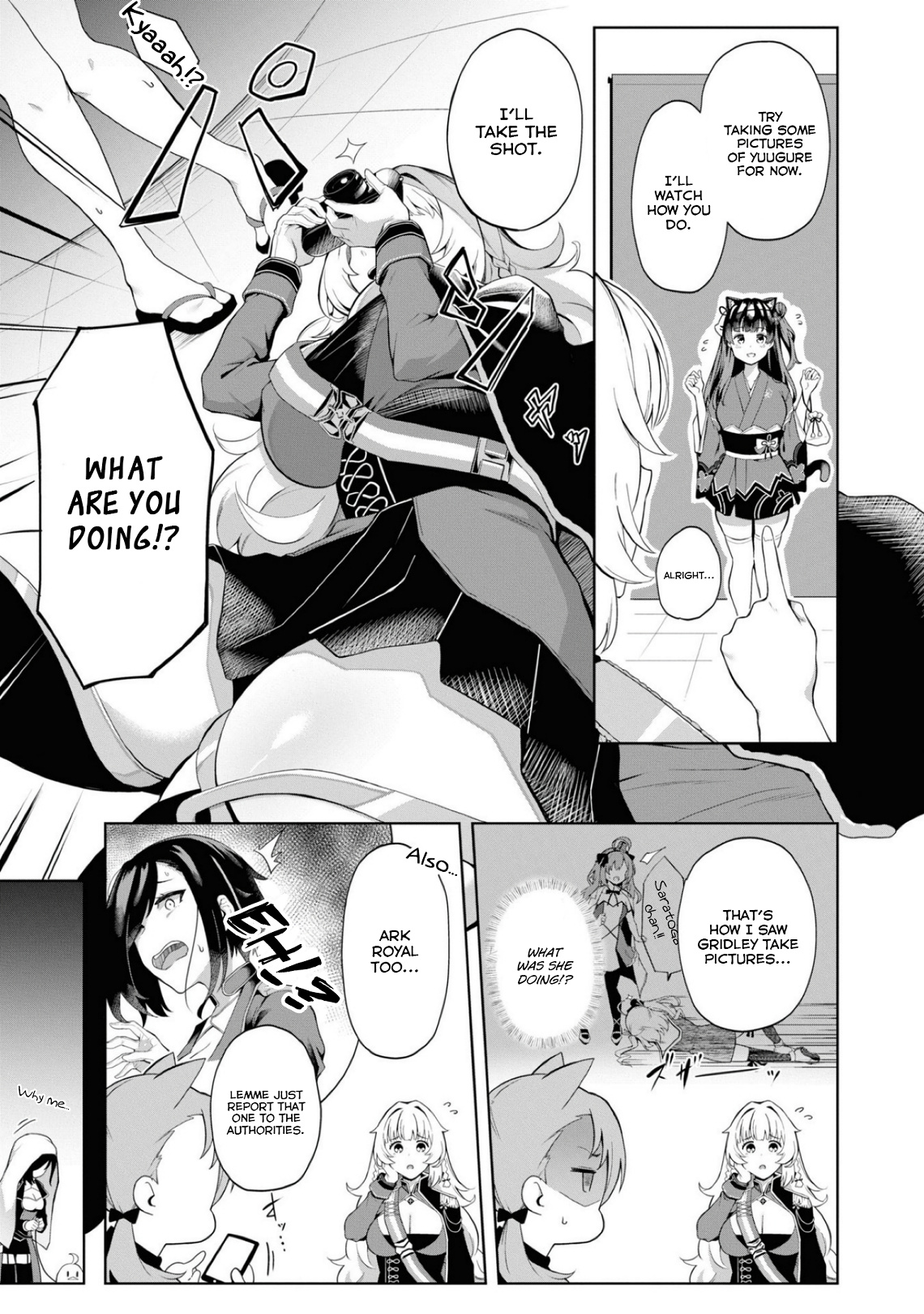 Azur Lane Comic Anthology Breaking!! Chapter 75 #3