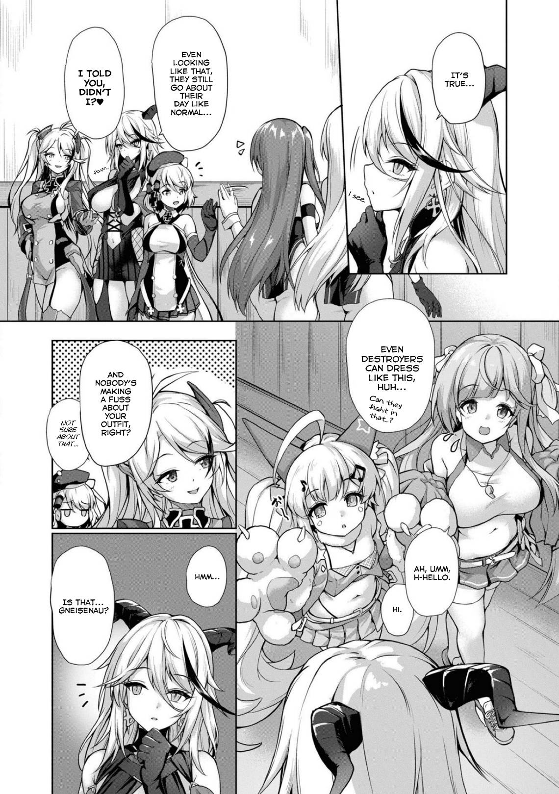 Azur Lane Comic Anthology Breaking!! Chapter 73 #4