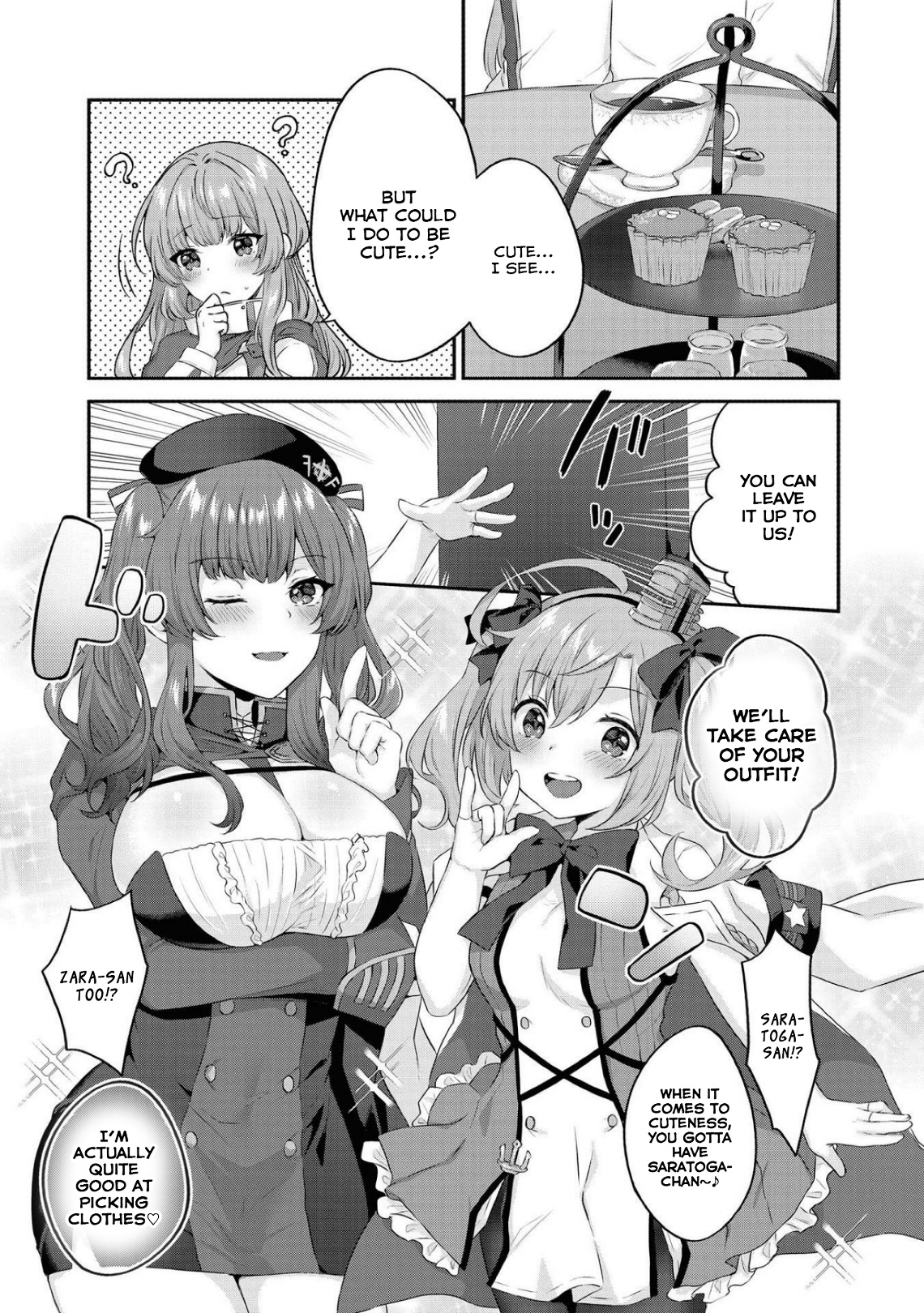 Azur Lane Comic Anthology Breaking!! Chapter 54 #3