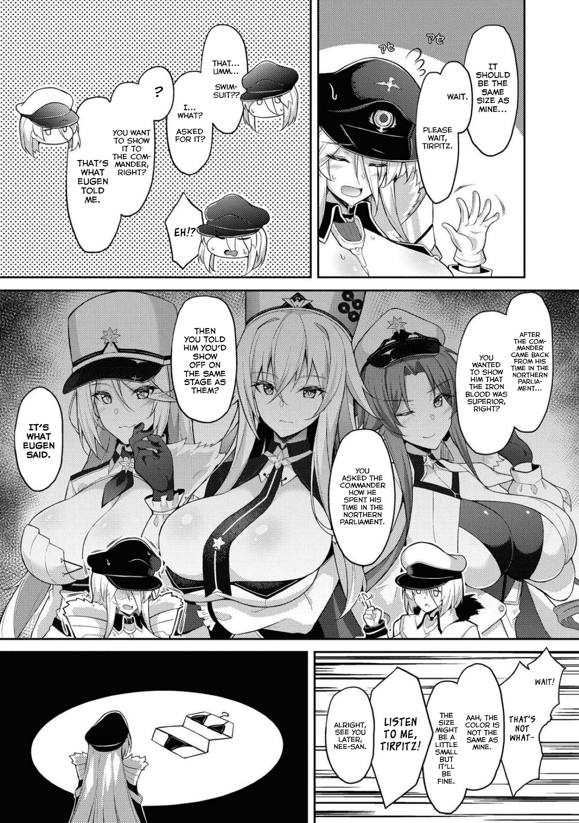 Azur Lane Comic Anthology Breaking!! Chapter 49 #3