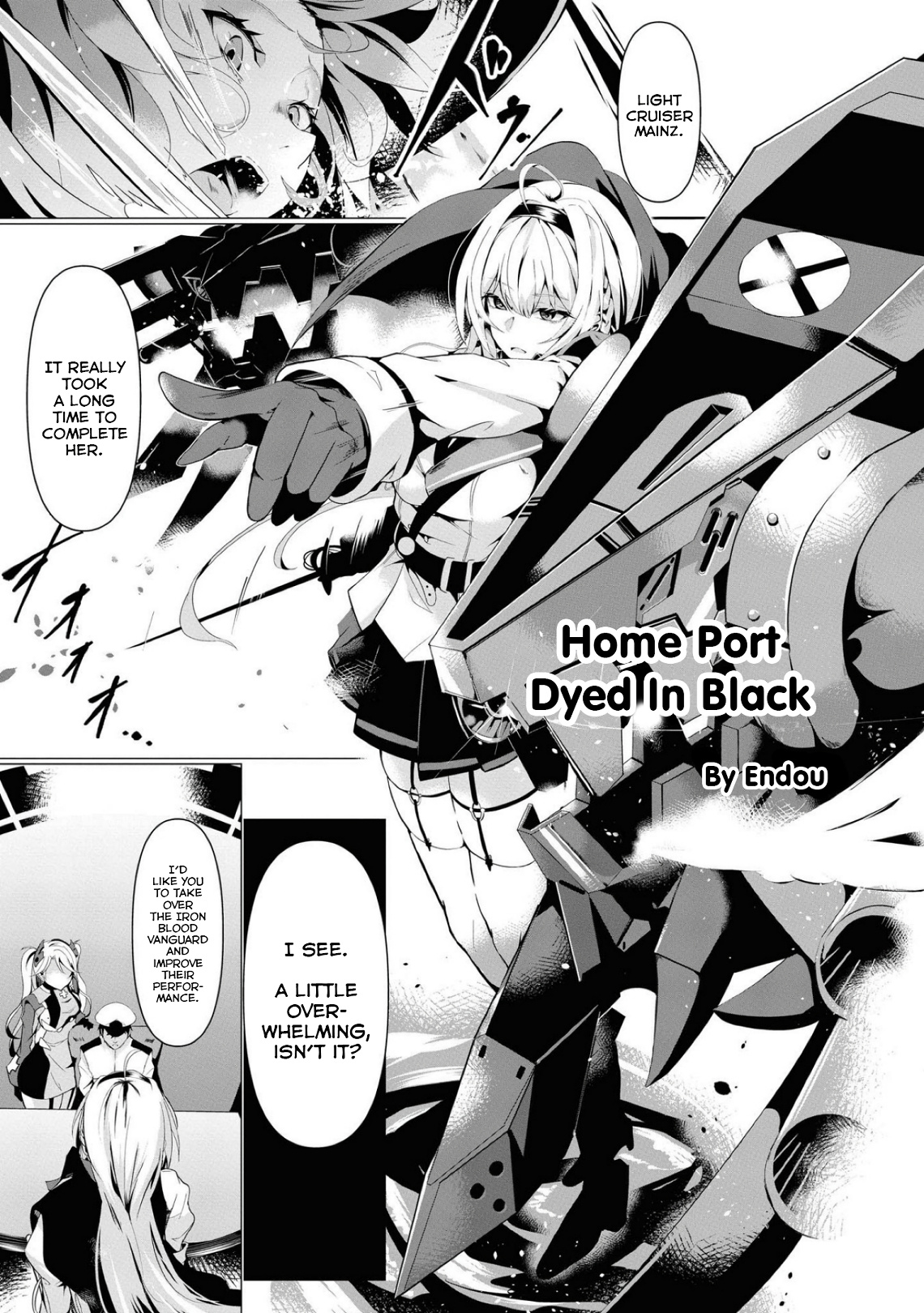 Azur Lane Comic Anthology Breaking!! Chapter 24 #1