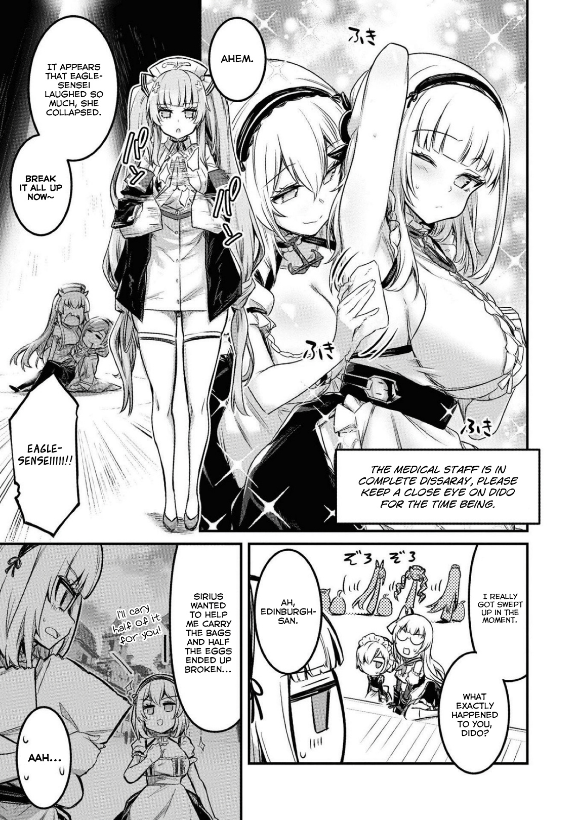 Azur Lane Comic Anthology Breaking!! Chapter 16 #9