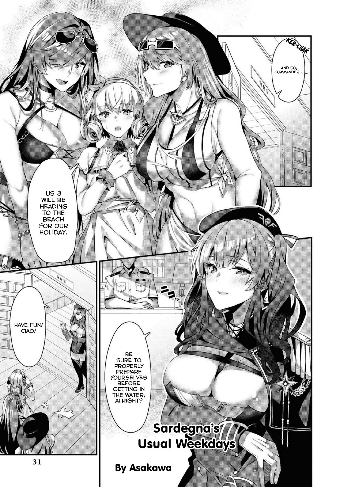 Azur Lane Comic Anthology Breaking!! Chapter 3 #1