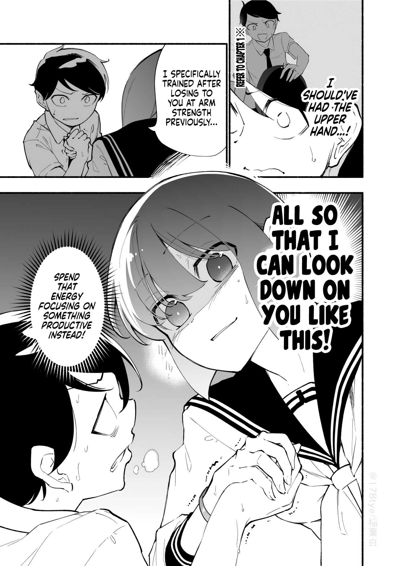 Until The Tall Kouhai (♀) And The Short Senpai (♂) Relationship Develops Into Romance Chapter 21 #3