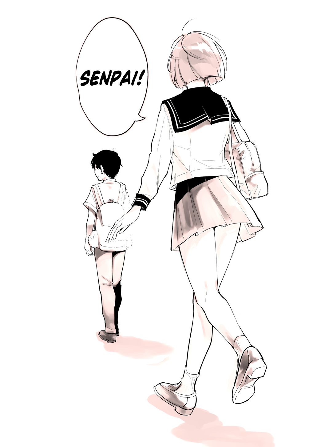 Until The Tall Kouhai (♀) And The Short Senpai (♂) Relationship Develops Into Romance Chapter 12 #8