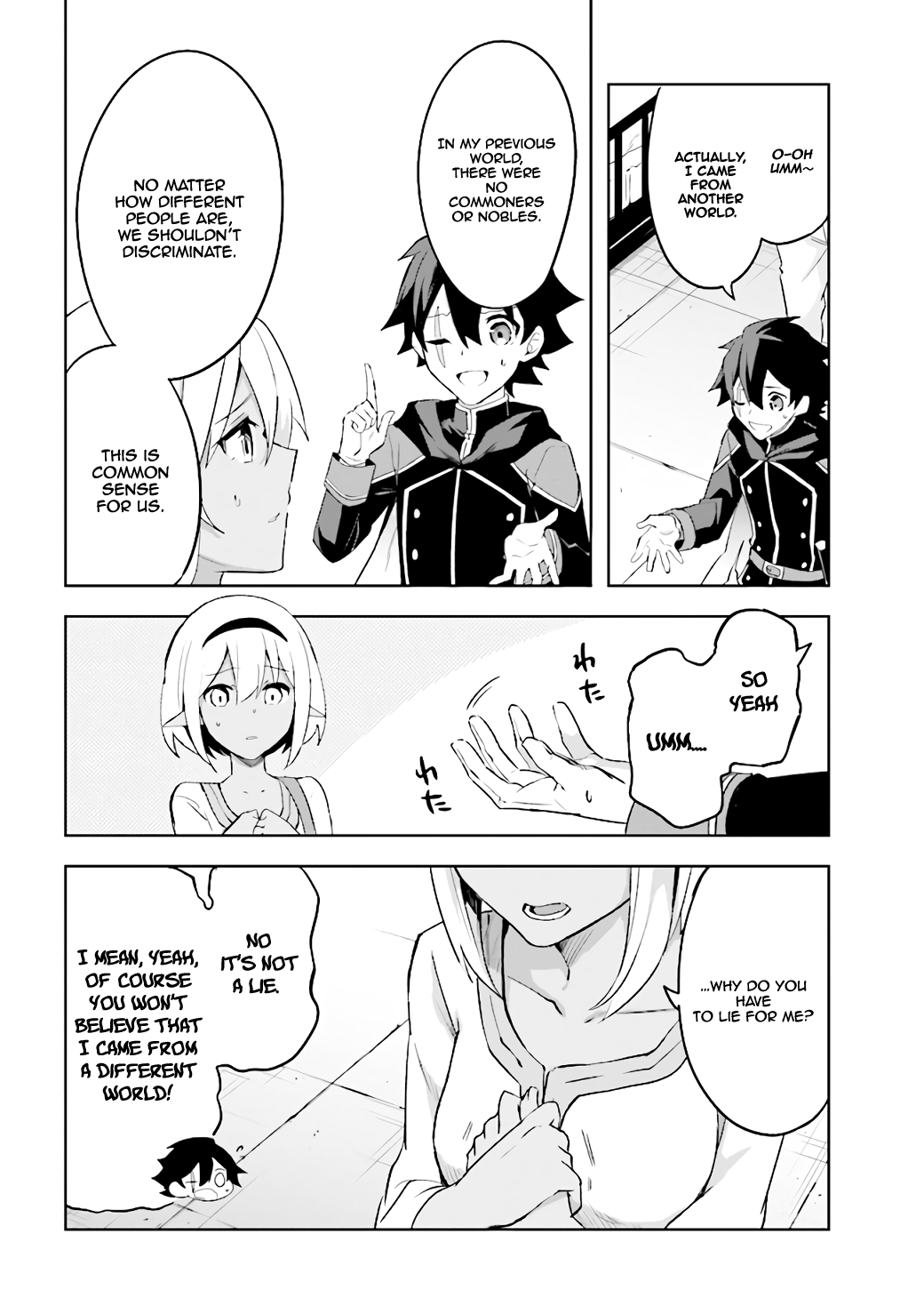 Kuro No Senki: Isekai Ten’I Shita Boku Ga Saikyou Na No Wa Bed No Ue Dake No You Desu Chapter 2.4 #6