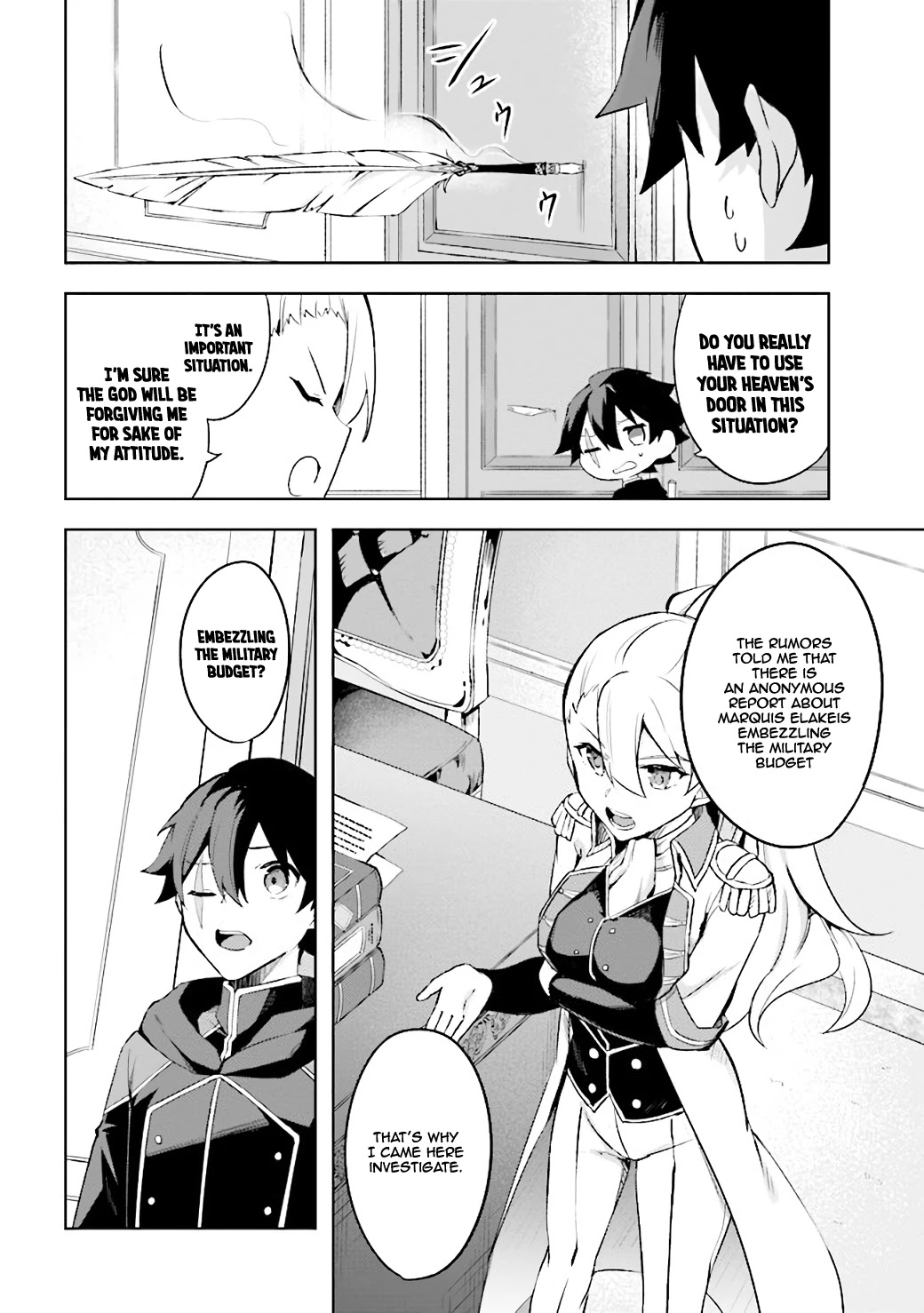 Kuro No Senki: Isekai Ten’I Shita Boku Ga Saikyou Na No Wa Bed No Ue Dake No You Desu Chapter 2.3 #9