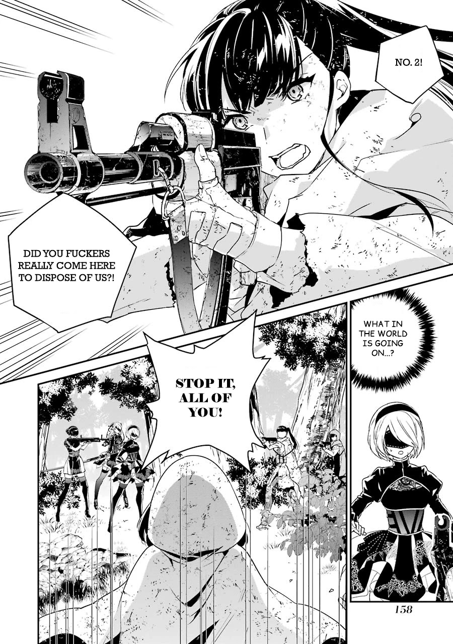 Nier Automata: Yorha Shinjuwan Kouka Sakusen Kiroku Chapter 4 #33