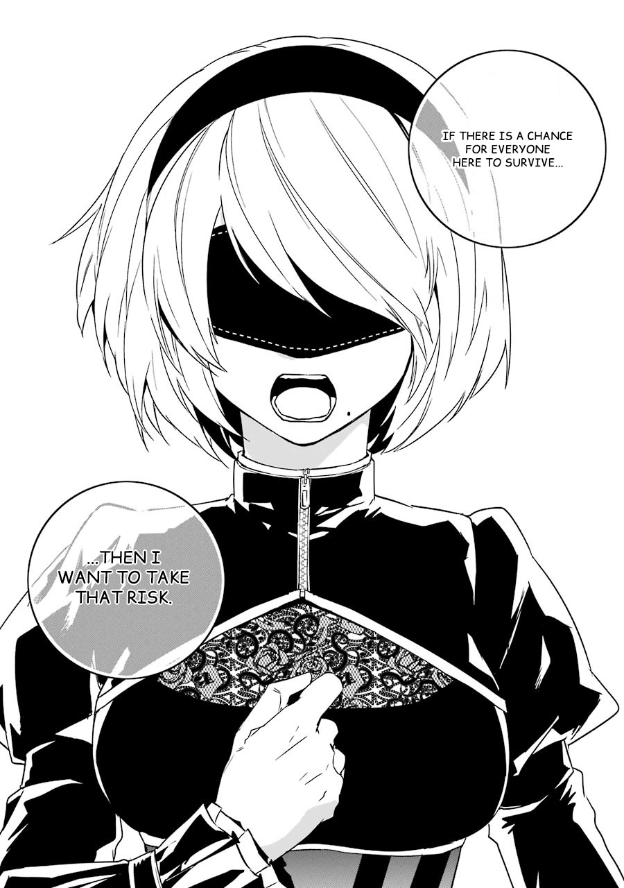 Nier Automata: Yorha Shinjuwan Kouka Sakusen Kiroku Chapter 4 #45