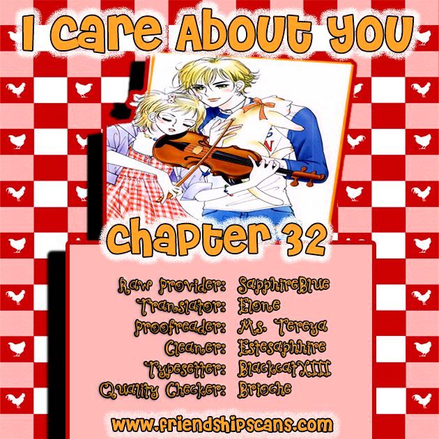 I Care About You Chapter 32 #1