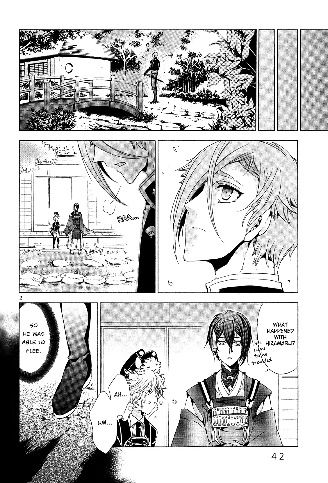 Touken Ranbu Anthology ~ Hibana Mae, Touken Danshi ~ Chapter 5 #2