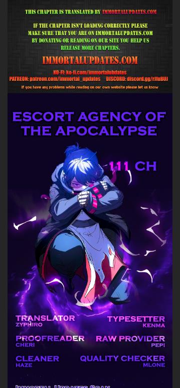 Escort Agency Of The Apocalypse Chapter 111 #1