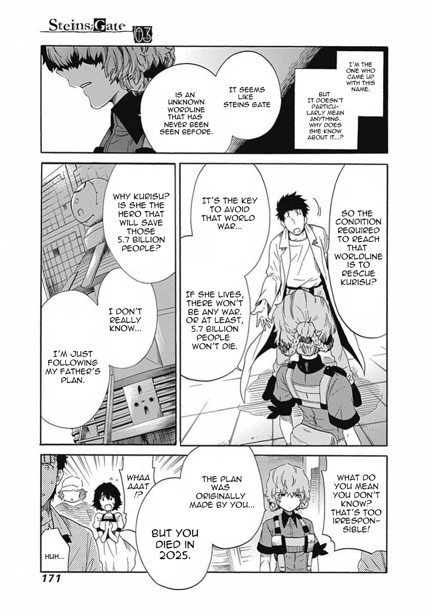 Steins;gate - Aishin Meizu No Babel Chapter 14 #20