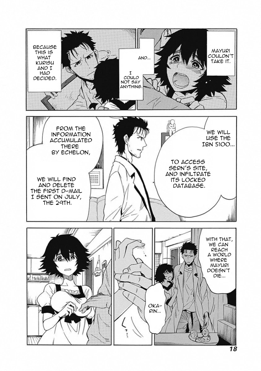 Steins;gate - Aishin Meizu No Babel Chapter 10 #17