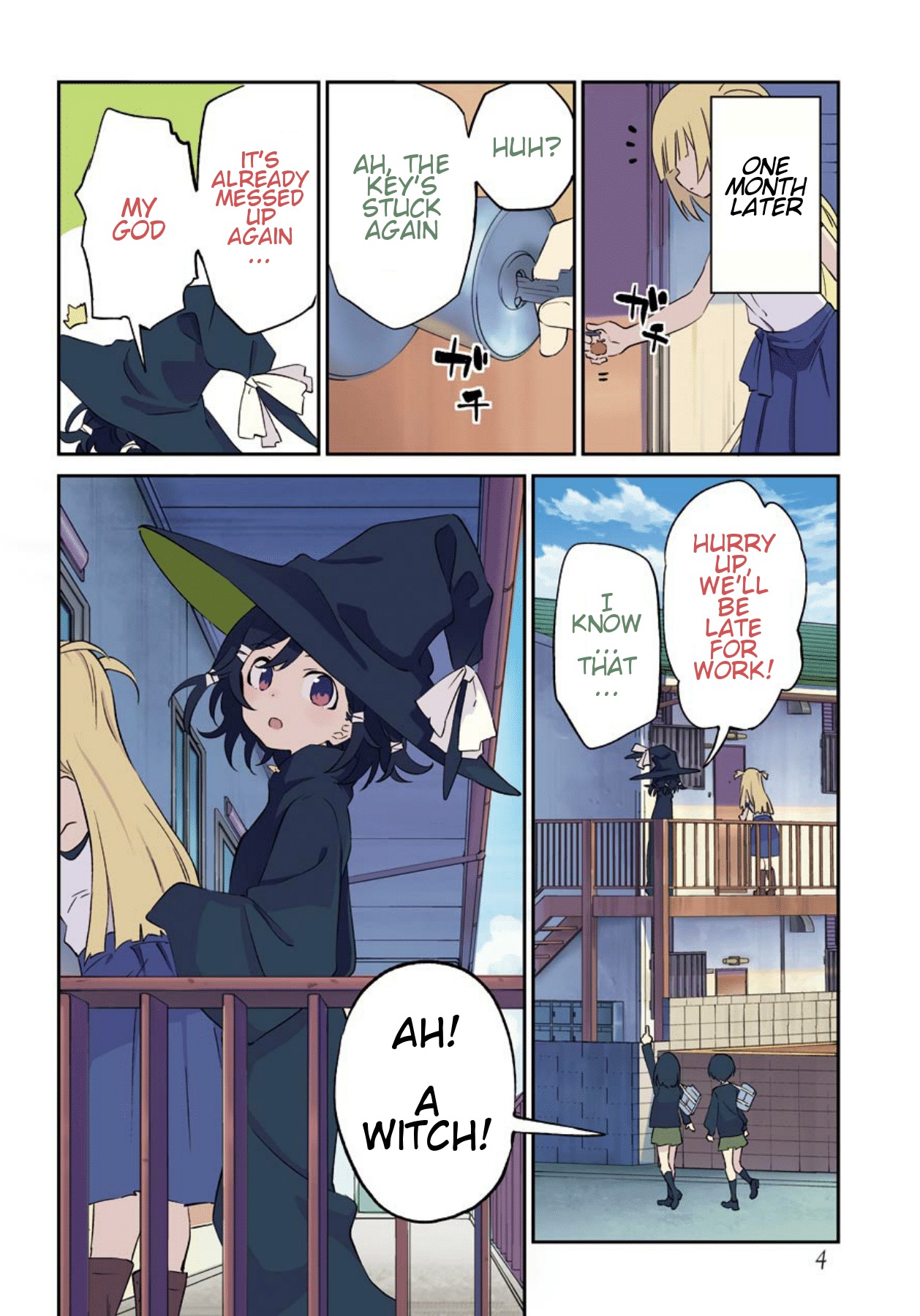 A Witch's Life In A Six-Tatami Room Chapter 0 #2