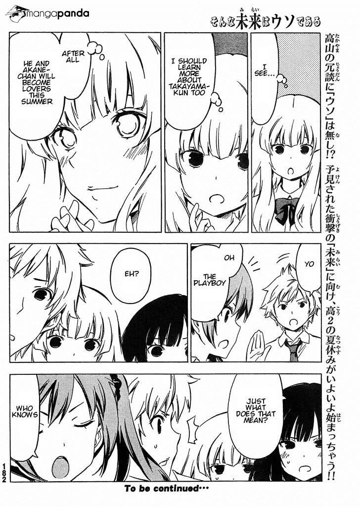 Sonna Mirai Wa Uso De Aru Chapter 62 #10