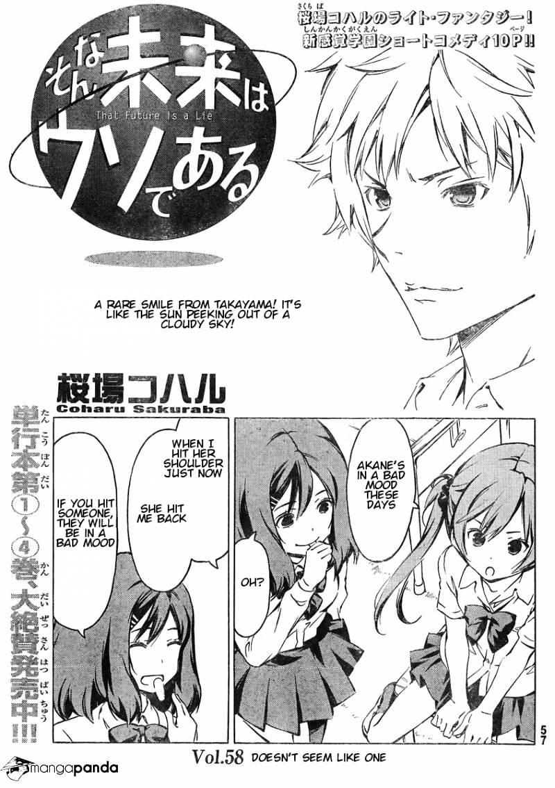 Sonna Mirai Wa Uso De Aru Chapter 58 #1