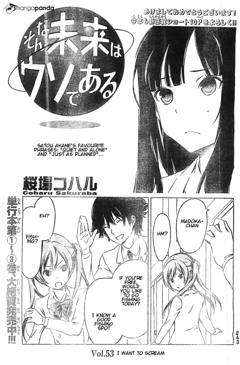 Sonna Mirai Wa Uso De Aru Chapter 53 #1