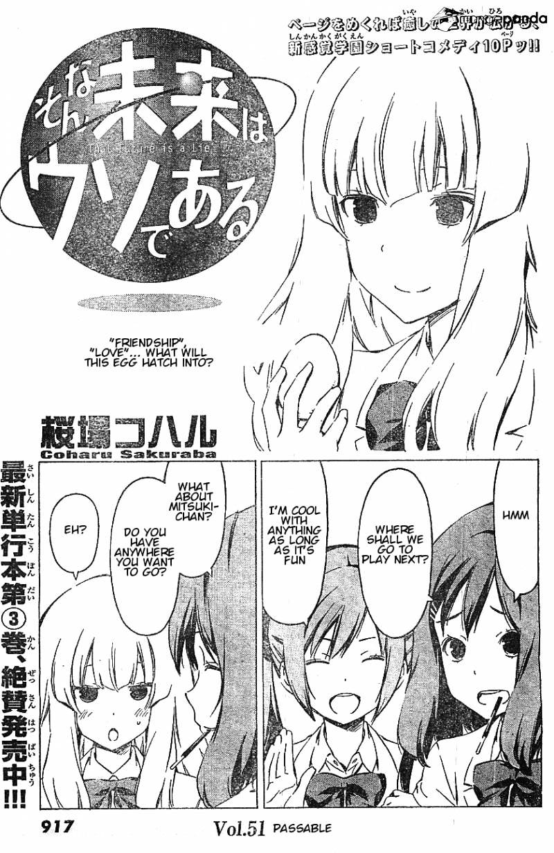 Sonna Mirai Wa Uso De Aru Chapter 51 #1