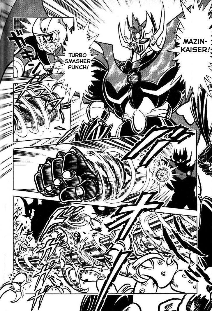 Mazinkaiser Vs Shin Getter Robot Chapter 1 #27