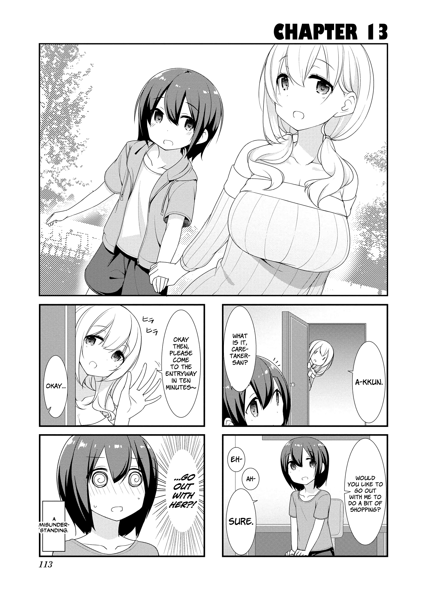 Sunoharasou No Kanrinin-San Chapter 13 #1