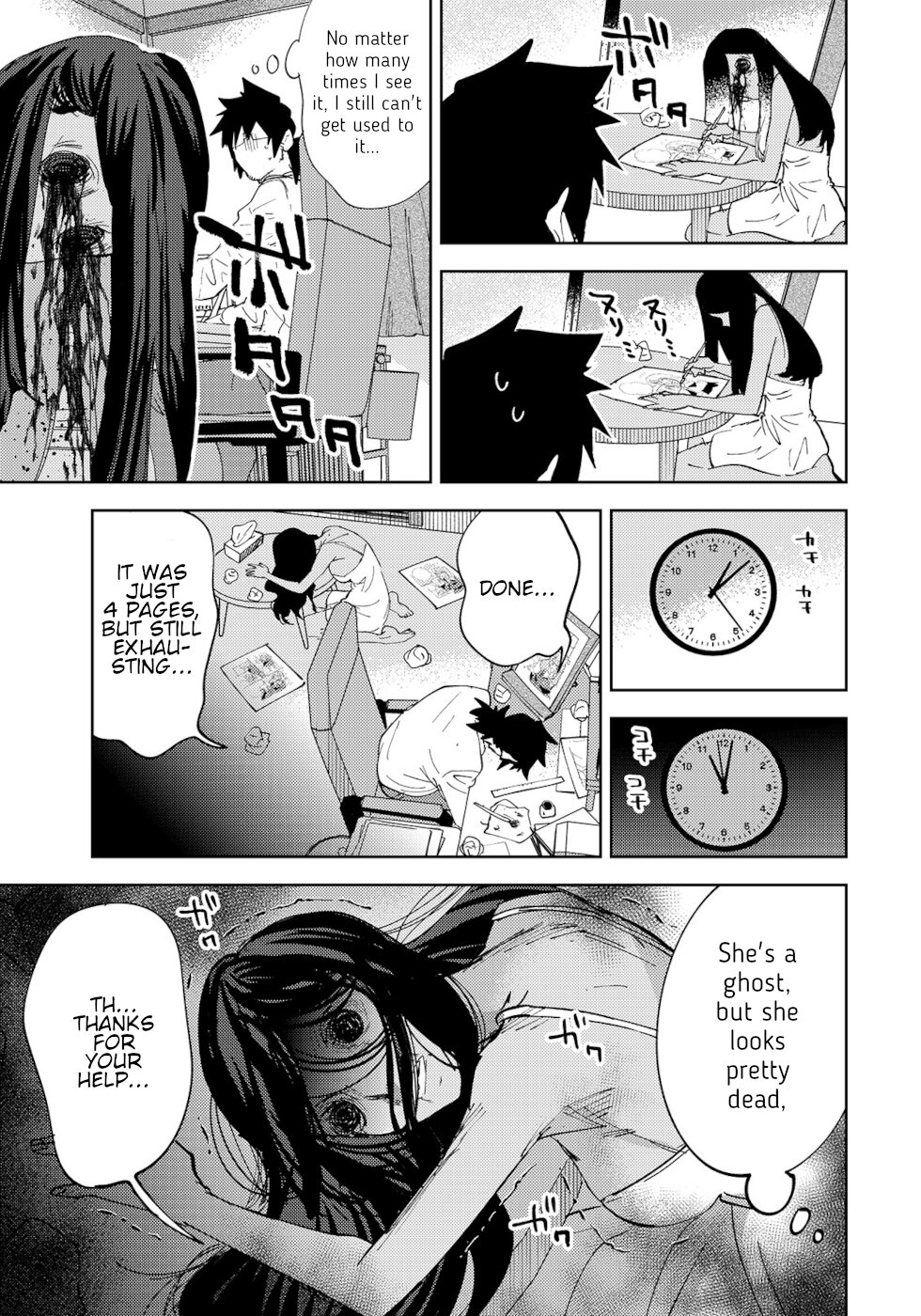 The Unpopular Mangaka And The Helpful Ghost Chapter 36 #3
