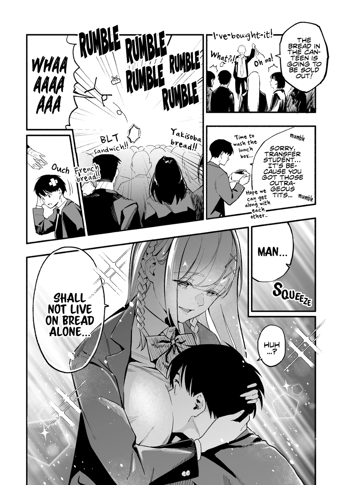 The Angelic Yet Devilish Transfer Student With Big Tits Chapter 1 #3