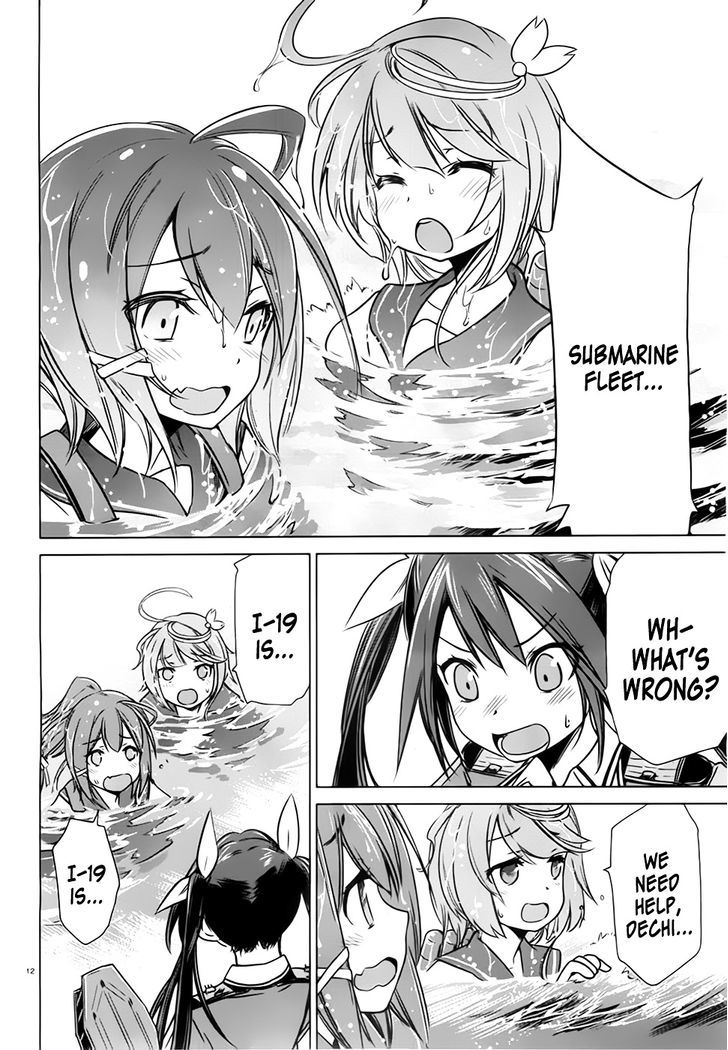 Kantai Collection - Kankore - Itsuka Shizuka Na Umi De Chapter 7 #12