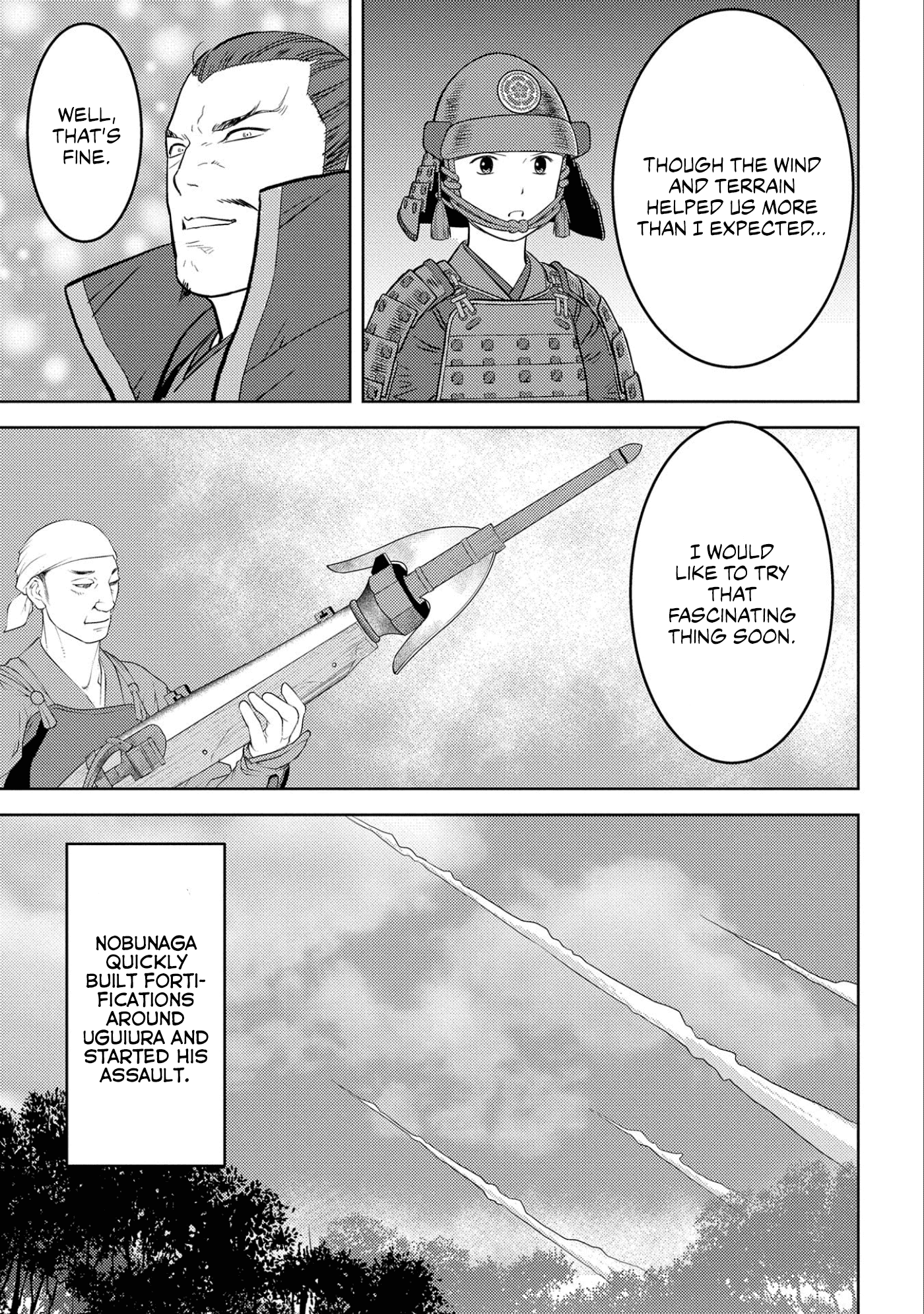 Sengoku Komachi Kuroutan: Noukou Giga Chapter 62 #24