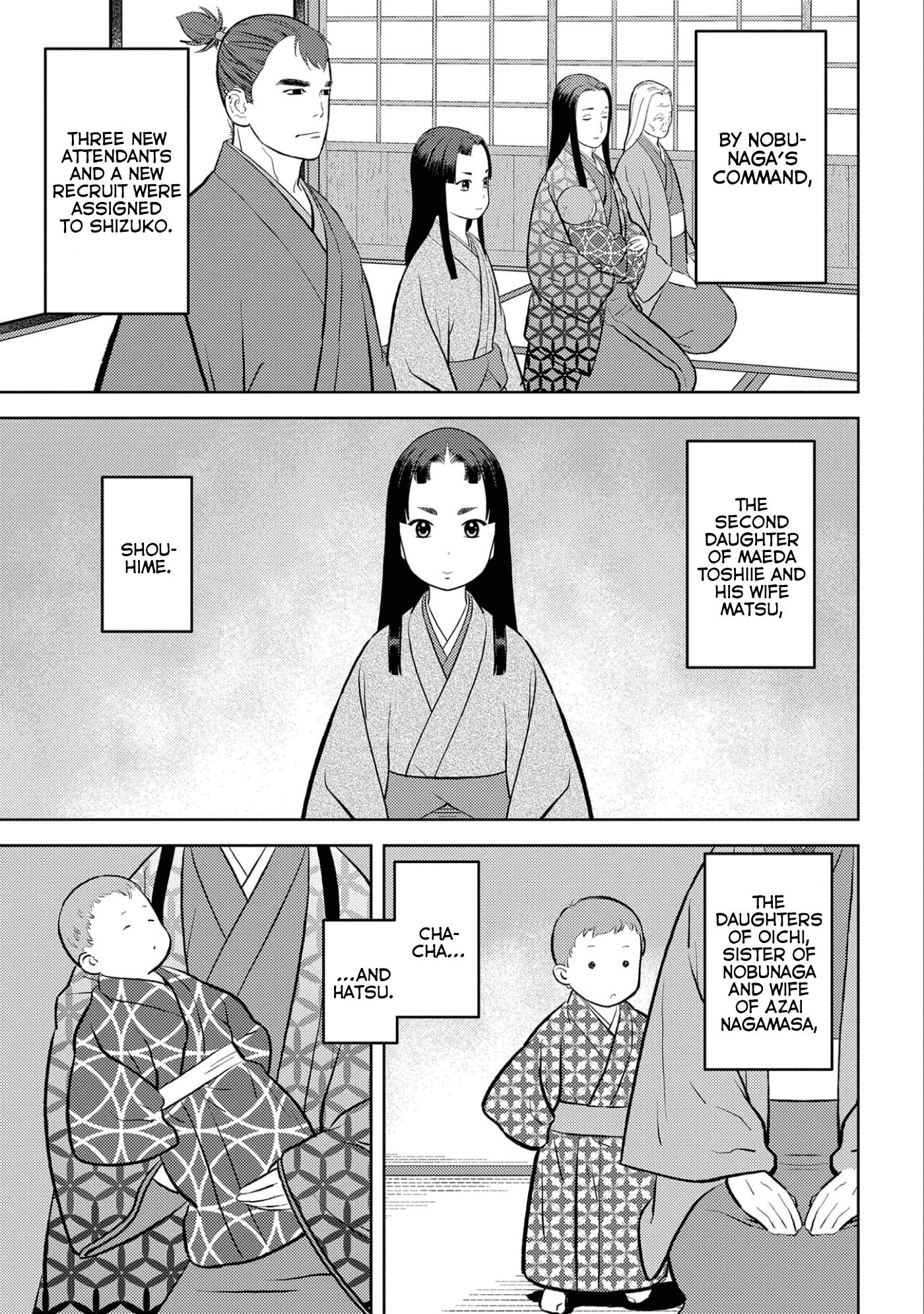 Sengoku Komachi Kuroutan: Noukou Giga Chapter 59 #4